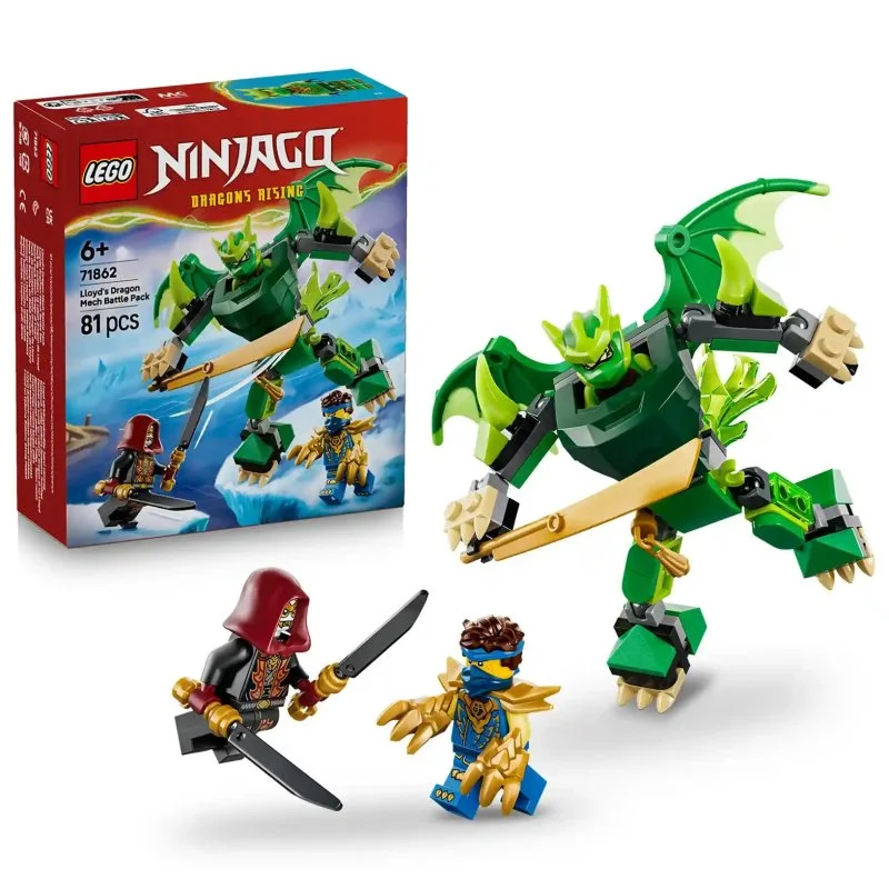 NINJAGO® 71862 Pack de combat : Tenue de dragon de Lloyd