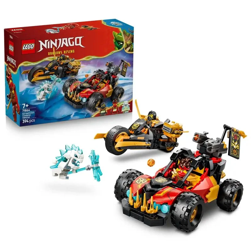 NINJAGO® 71864 Véhicules combinables de Kai et Cole