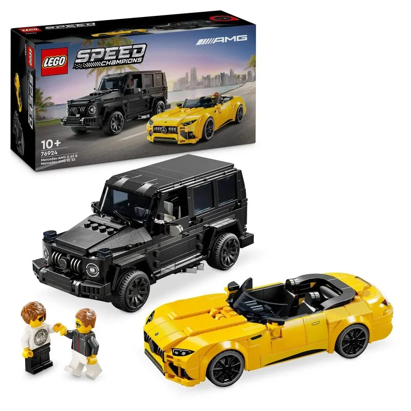 Speed Champions 76924 Mercedes-AMG G 63 et Mercedes-AMG SL 63