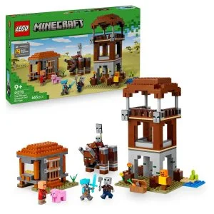 LEGO® Minecraft® 21278 Base des pillards et du ravageur