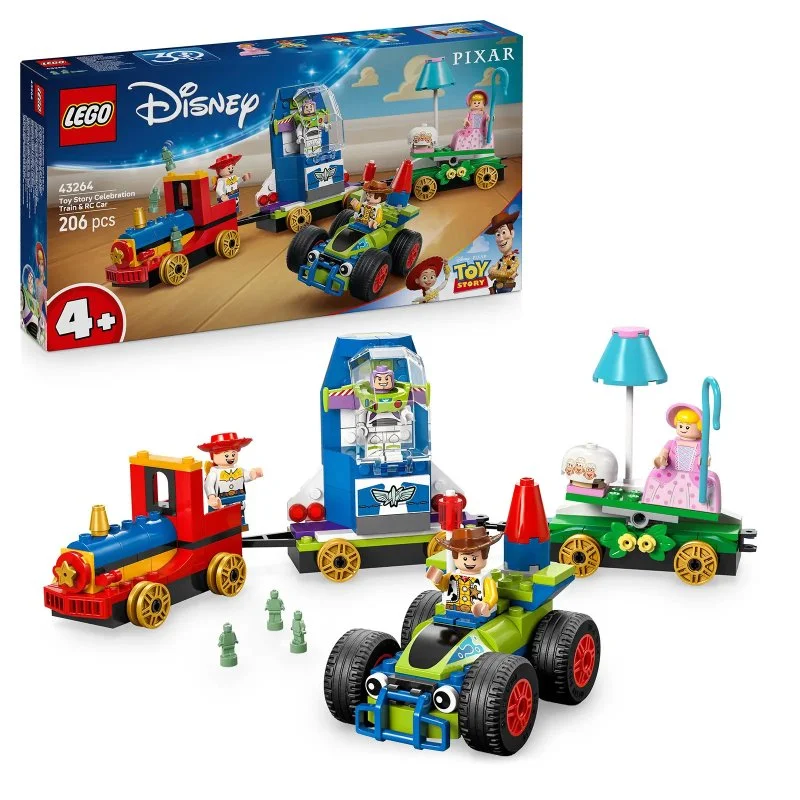 │ Disney et Pixar 43264 Train de fête et voiture de Toy Story