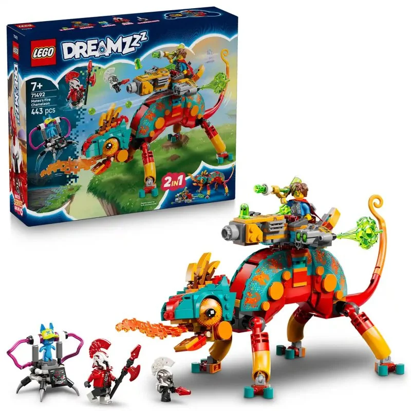 DREAMZzz™ 71492 Mateo et son caméléon de feu