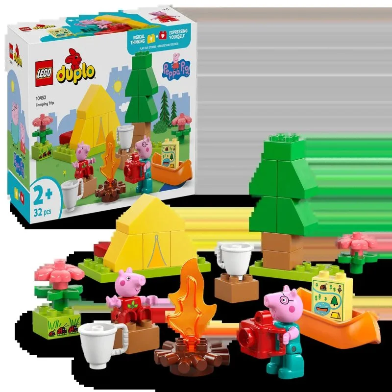 DUPLO® Prasátko Peppa 10452 Camping