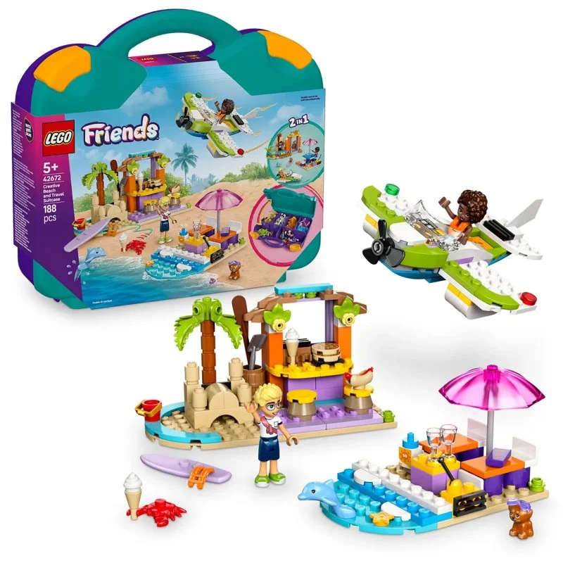 Friends 42672 Valisette créative de plage et de voyage