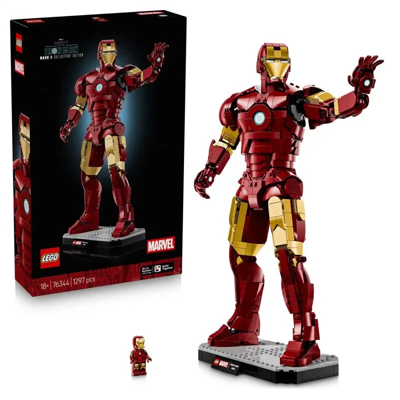 ǀ Marvel 76344 Iron Man Mark 3 : Édition collector