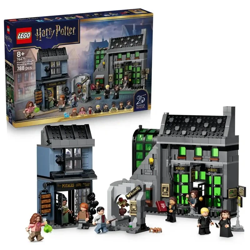 Harry Potter™ 76471 Boutiques magiques dans l'Allée des Embrumes