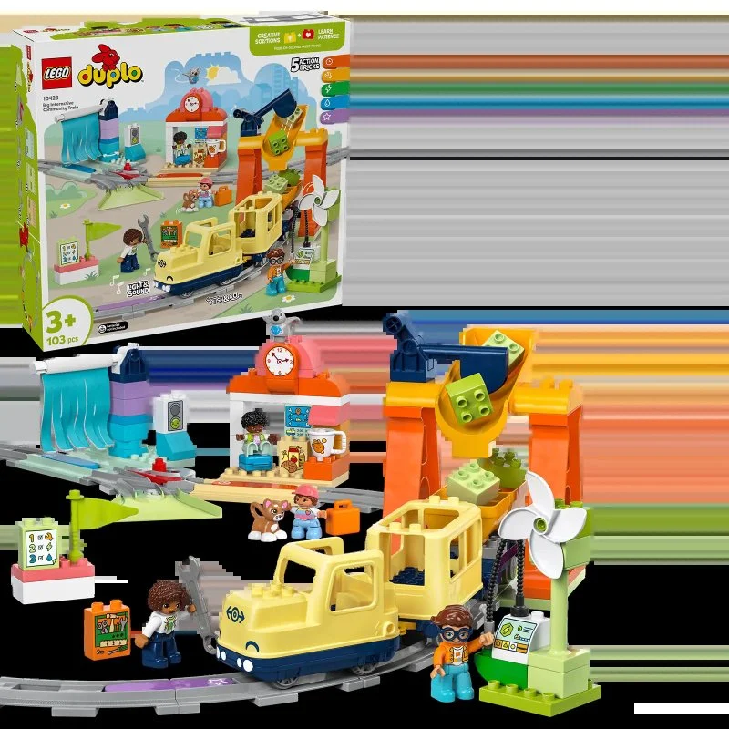 DUPLO® 10428 Grand train communautaire interactif
