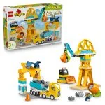 DUPLO® 10476 Chantier et véhicules 3-en-1
