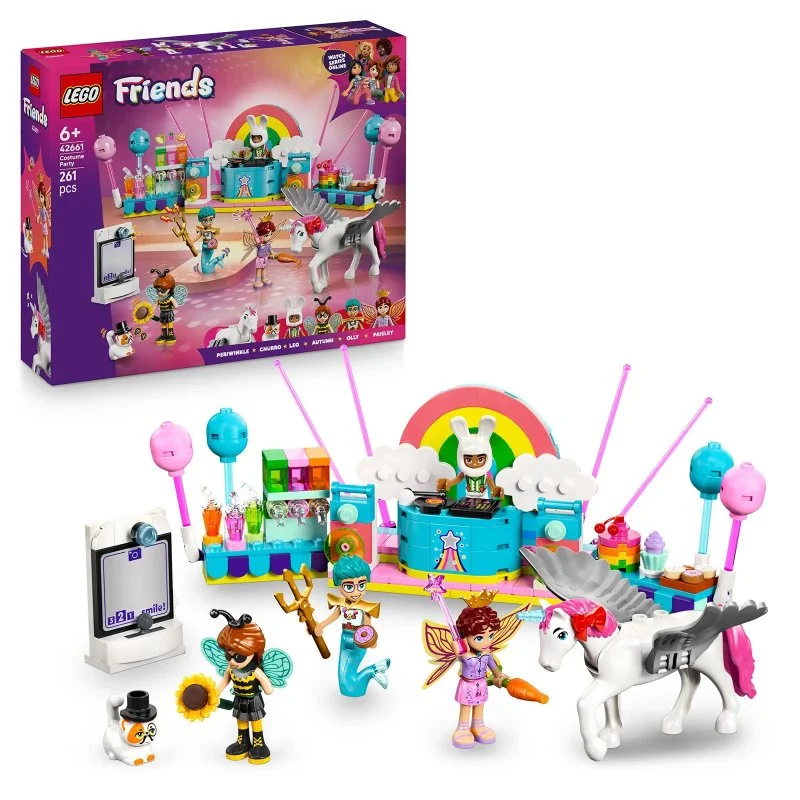 Friends 42661 Fête costumée avec une licorne et une fée