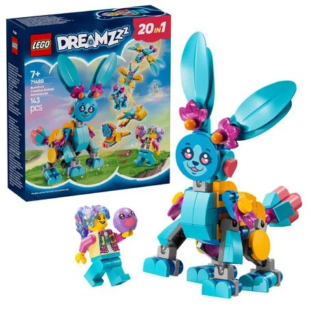 DREAMZzz™ 71488 Bunchu et l’aventure animale créative