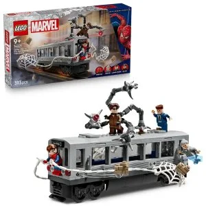 LEGO® ǀ Marvel 76321 Spider-Man contre Doc Ock : Scène dans le métro