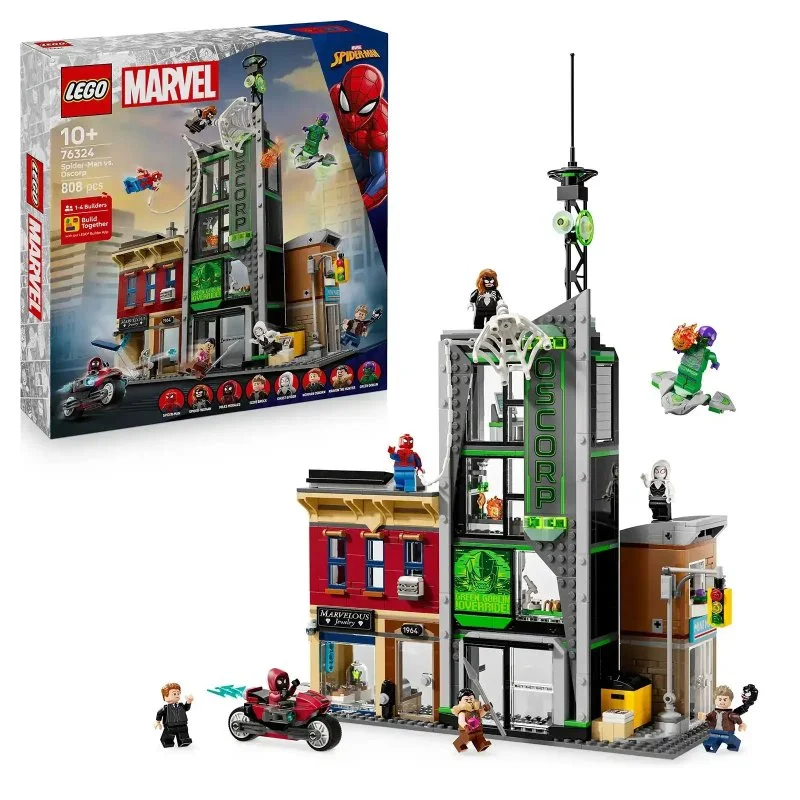 ǀ Marvel 76324 Spider-Man contre Oscorp