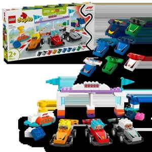 LEGO® DUPLO® 10445 Voitures de course et pilotes de l'équipe F1®