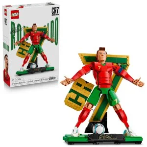 LEGO® Editions 43016 Cristiano Ronaldo – Légende du football