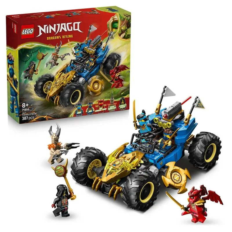 NINJAGO® 71856 Jay et sa voiture transformable