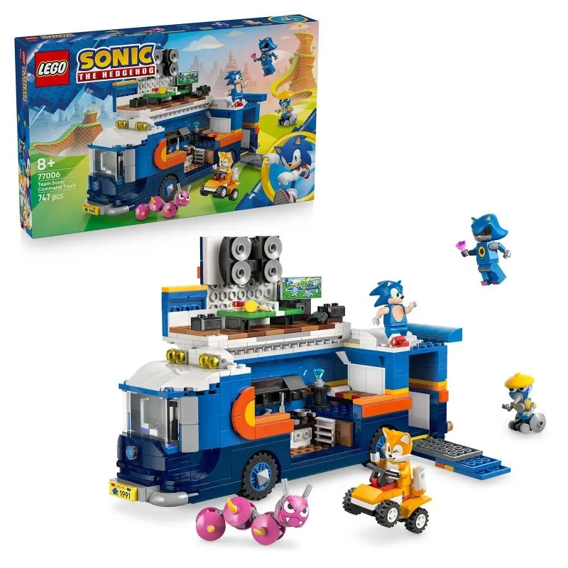 Sonic the Hedgehog™ 77006 Véhicule de commandement de l’équipe Sonic
