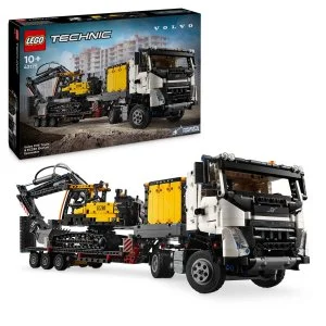 LEGO® Technic 42175 Camion Volvo FMX et pelleteuse électrique Volvo EC230