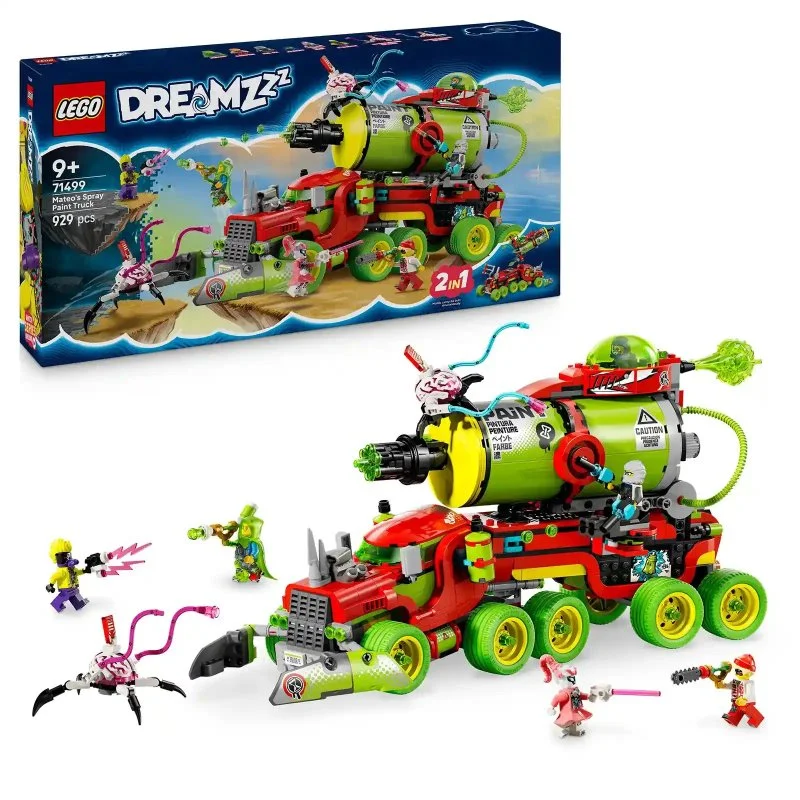 DREAMZzz™ 71499 Le véhicule de Mateo sous la forme d'une bombe de peinture