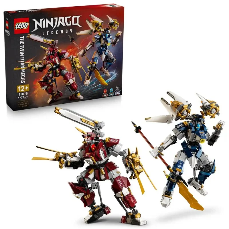 NINJAGO® 71870 Duo de robots Titan