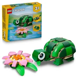 LEGO® Creator 3-en-1 31377 Tortue avec nénuphar