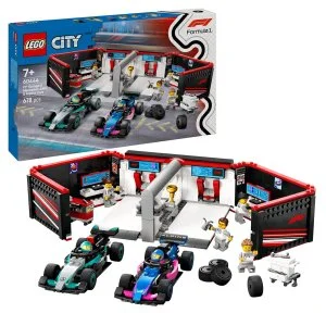 LEGO® City 60444 Garage de F1® et voitures Mercedes-AMG et Alpine