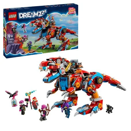 DREAMZzz™ 71484 Cooper et son dinosaure robot C-rex