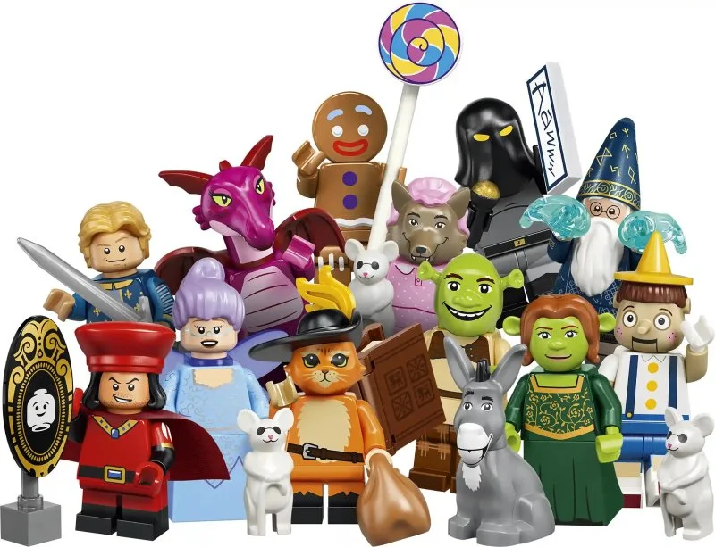 Minifigurines 71053 Série Shrek