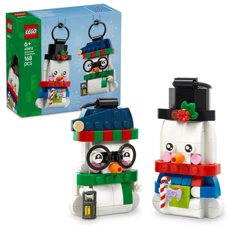 40812 Bonshommes de neige décoratifs, décorations de Noël