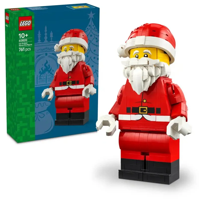 40820 Figurine du Père Noël agrandie, décoration de Noël