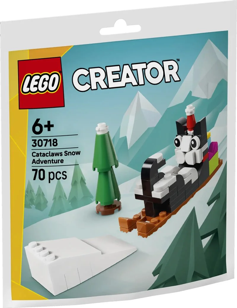 Creator 30718 Aventure enneigée avec le chat Flocon