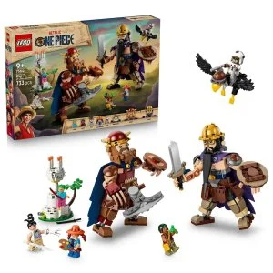 LEGO® ONE PIECE 75644 Dorry vs. Brogy – Les géants de Little Garden
