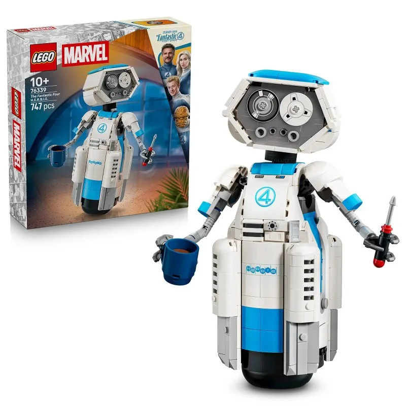 Marvel 76339 Les 4 Fantastiques : H.E.R.B.I.E.