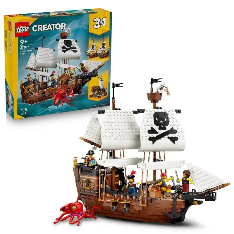 Creator 31387 Le bateau pirate emblématique