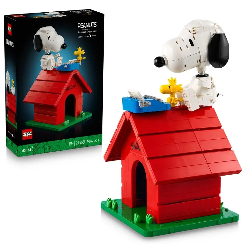 Ideas 21368 Peanuts : La niche de Snoopy