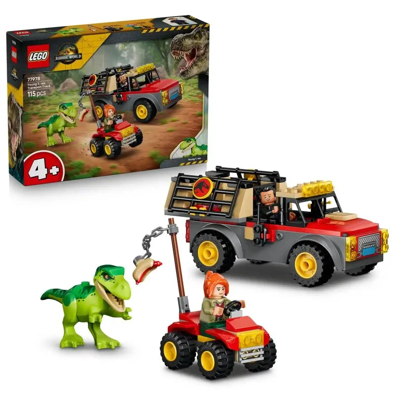 Jurassic World 77978 Camion de transport du petit T-rex