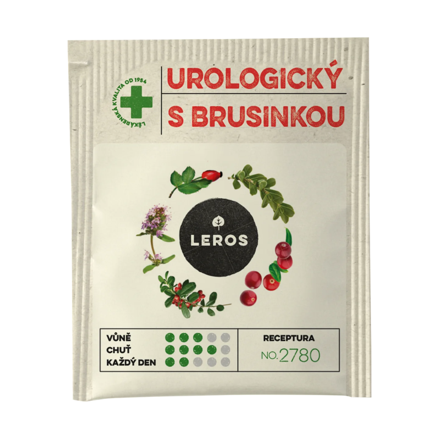LEROS Tisane urologique aux canneberges - sachets d’infusion (20 x 1,5 g) - favorise la santé des voies urinaires