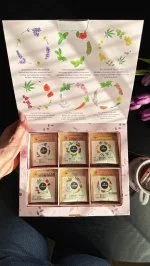 LEROS Coffret cadeau de tisanes Voňavá louka - sachets d'infusion (6 x 5 sachets) - 6 mélanges de plantes