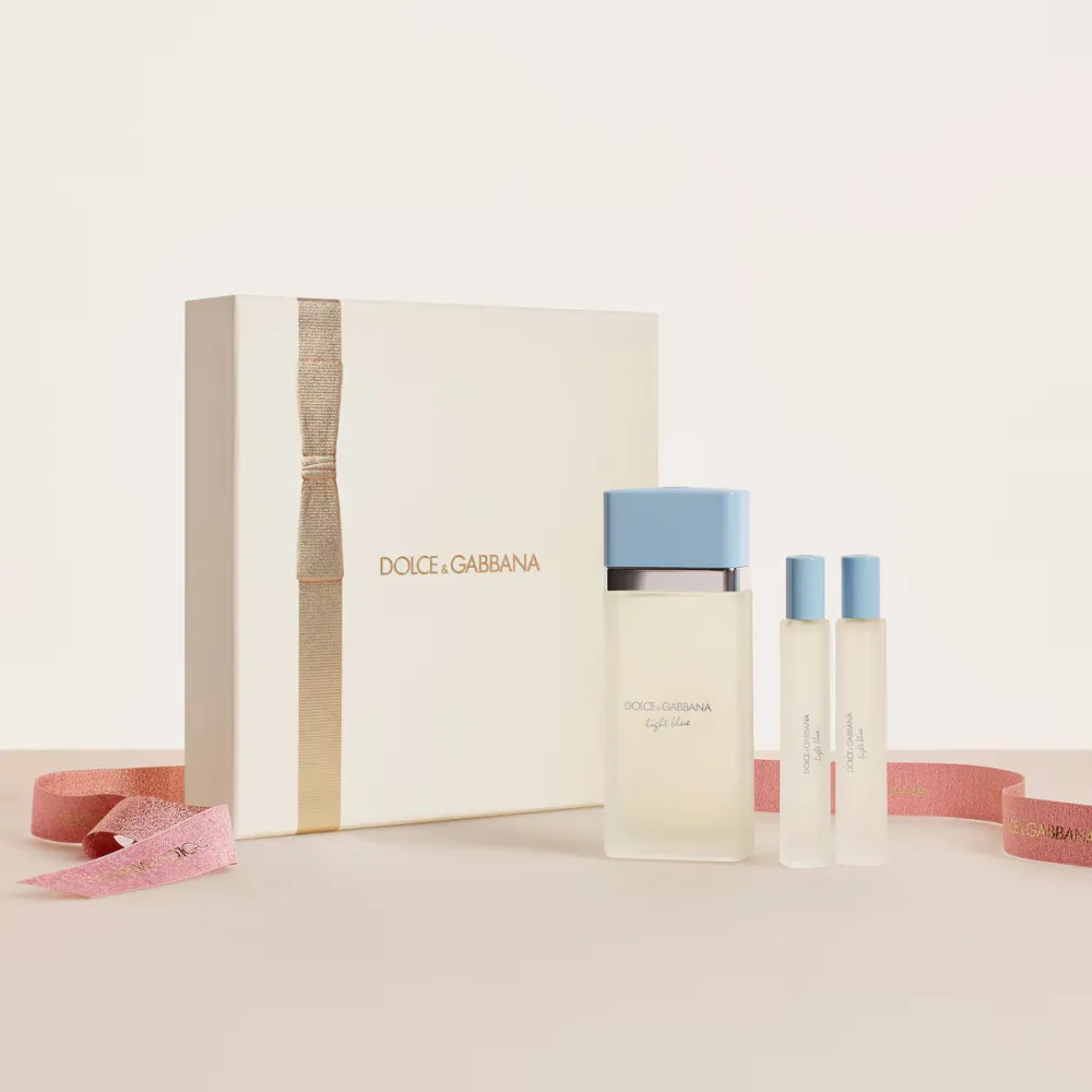 Light Blue Eau de Toilette pour femme 100 ml + 2 x mini EDT 10 ml