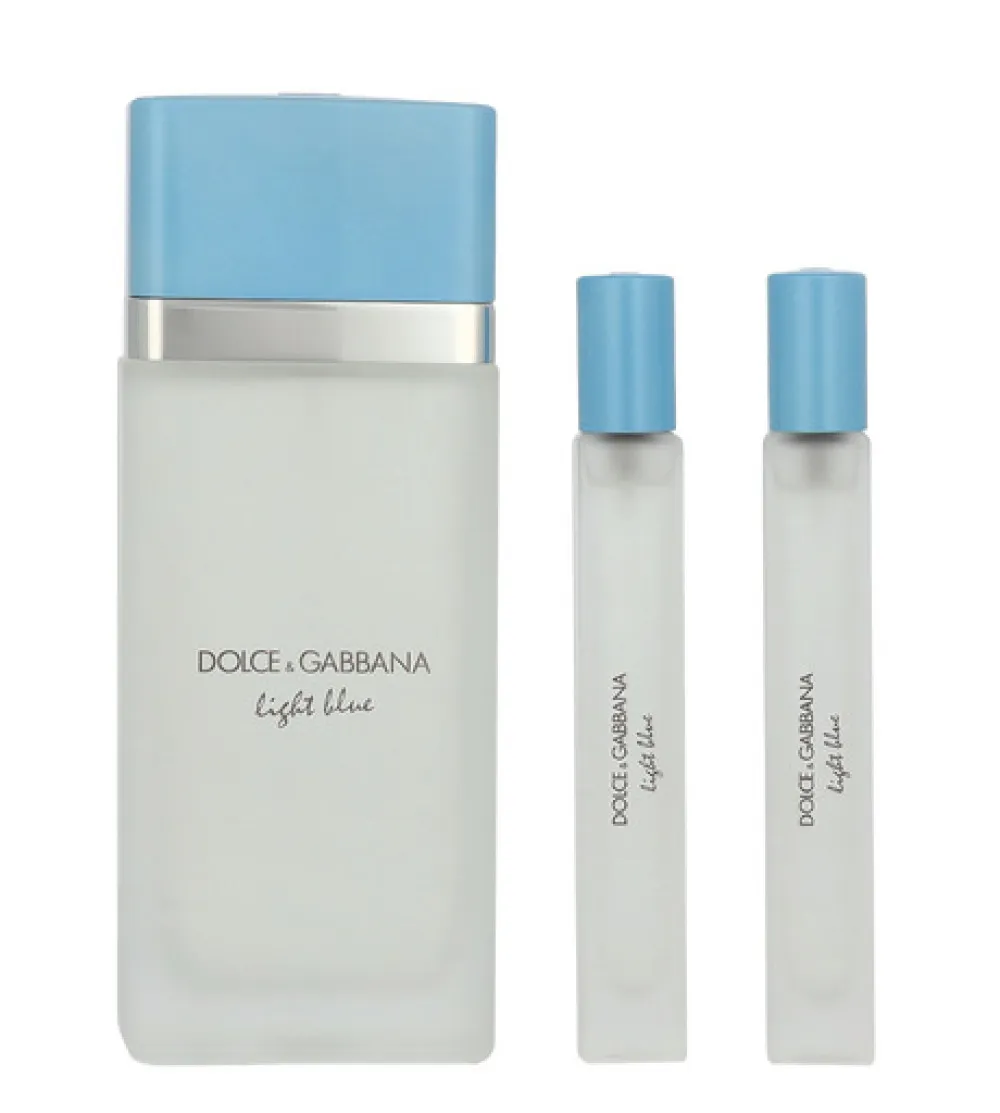Light Blue Eau de Toilette pour femme 100 ml + 2 x mini EDT 10 ml