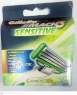 Mach3 Sensitive lames de rechange 4 pièces pour homme