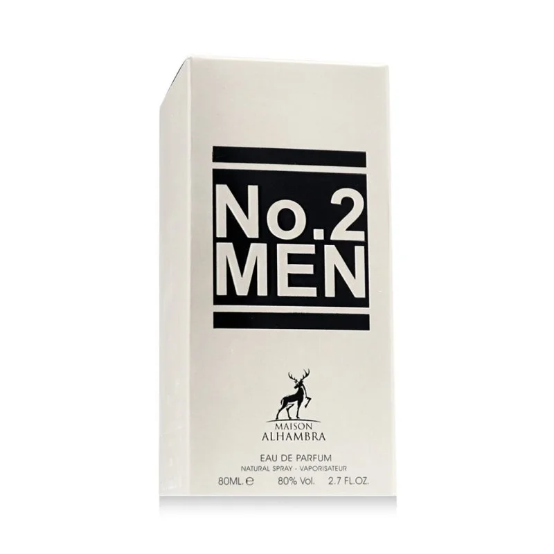 No. 2 MEN eau de parfum pour homme 80 ml