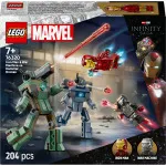 Marvel 76313 Logo MARVEL et minifigurines