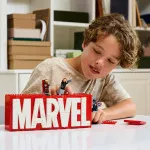 Marvel 76313 Logo MARVEL et minifigurines
