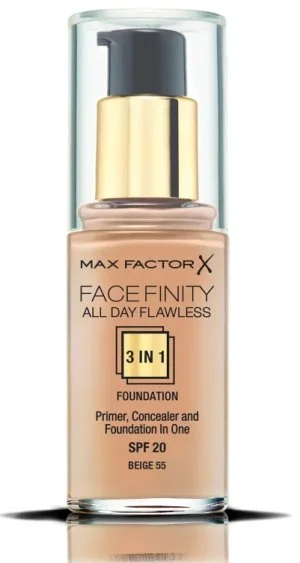 Max Factor Facefinity Fond de teint 3-en-1 - 55 Beige