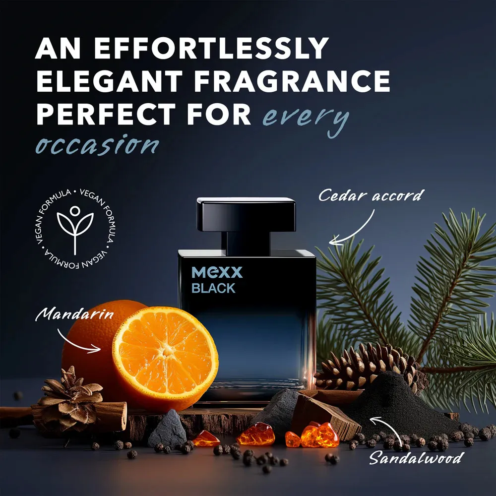 Black Man eau de parfum pour homme 50 ml