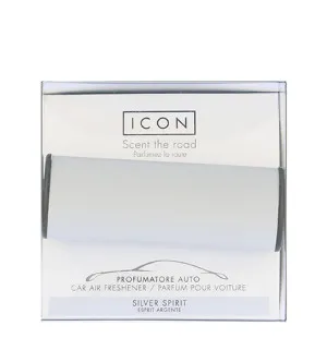 Millefiori Icon Classic Silver Spirit parfum pour voiture argenté