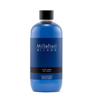 Recharge pour diffuseurs d'arômes Millefiori Milano Cold Water 500 ml