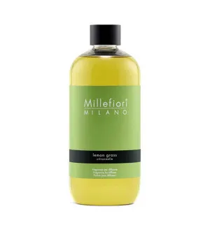 Millefiori Milano Lemon Grass recharge pour diffuseurs d'arômes 500 ml