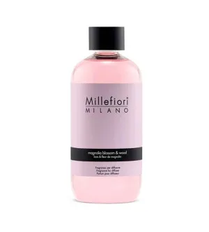 Recharge pour diffuseur Millefiori Milano Magnolia Blossom & Wood 250 ml