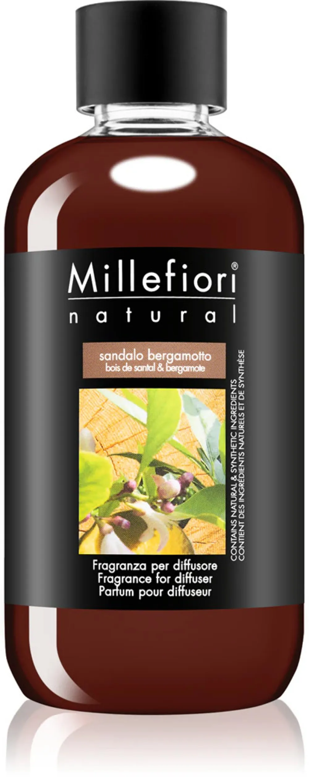 Milano Sandalo Bergamotto recharge pour diffuseurs d'arômes 500 ml